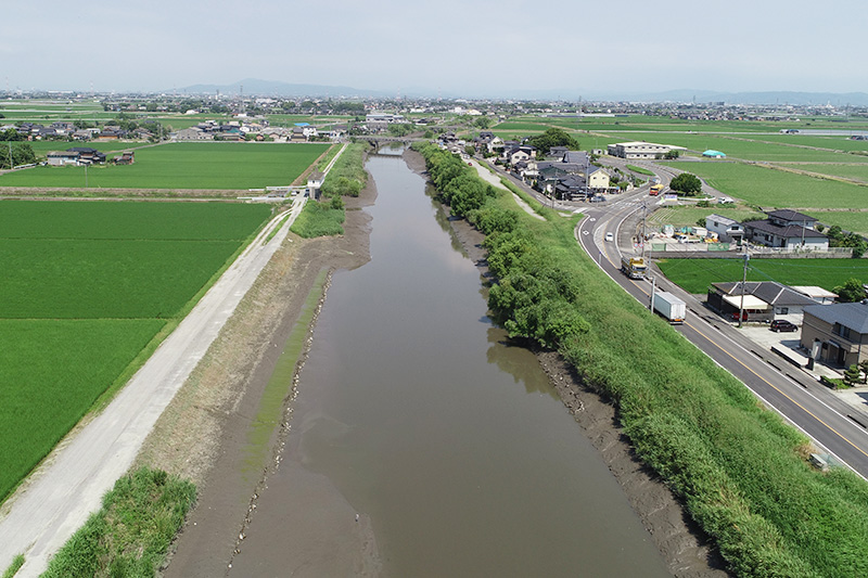 佐賀江川（河道掘削工）